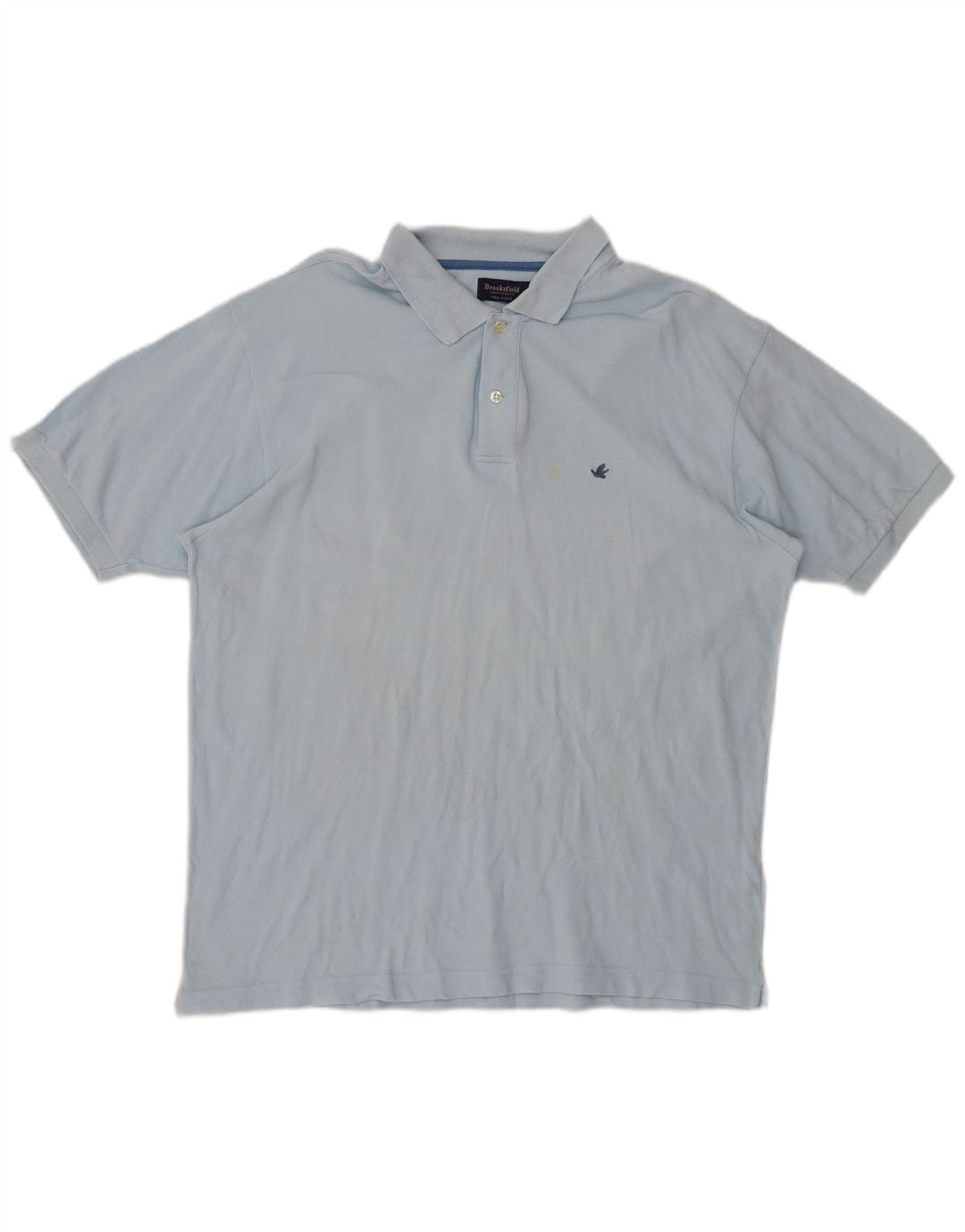 Polo Uomo BROOKSFIELD IT 56 XL Blu Cotone