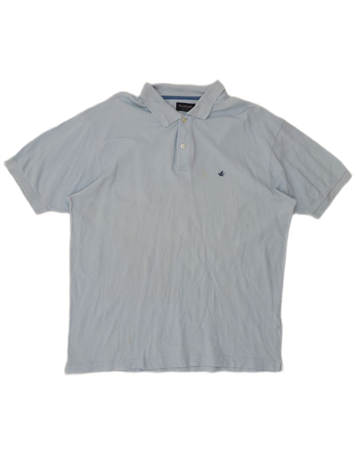 Polo Uomo BROOKSFIELD IT 56 XL Blu Cotone