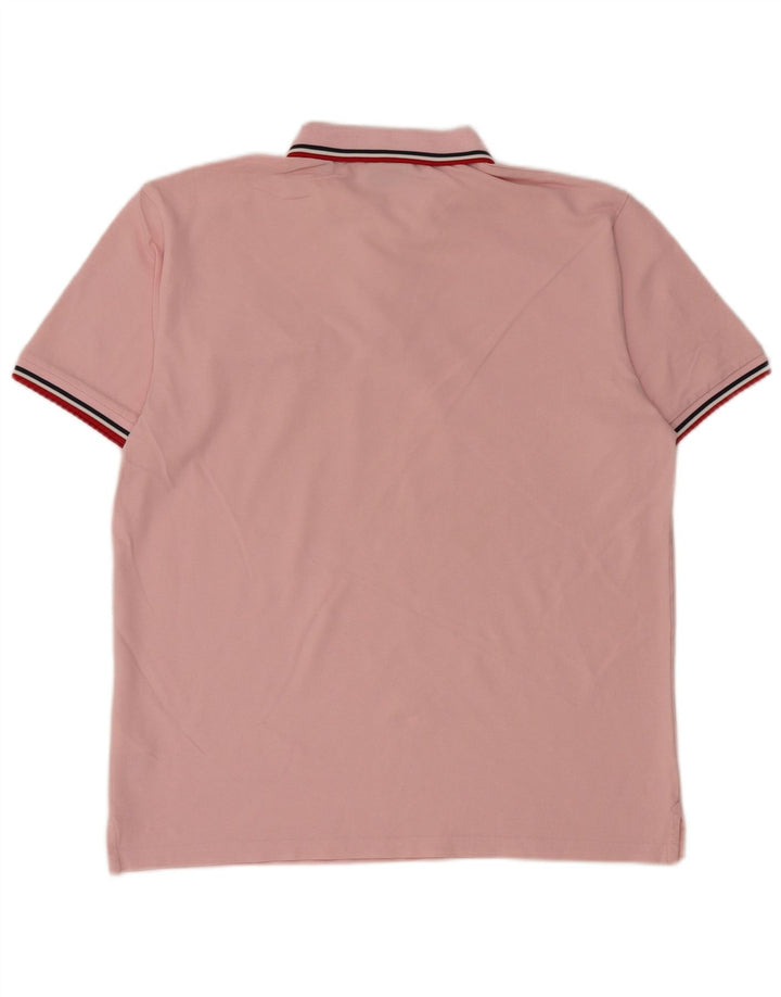 Polo da uomo GANT in cotone rosa medio