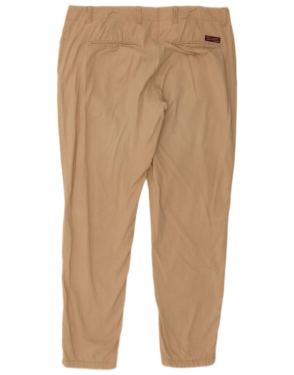 Pantaloni chino da jogging da uomo Jack & Jones W34 L32 in cotone beige