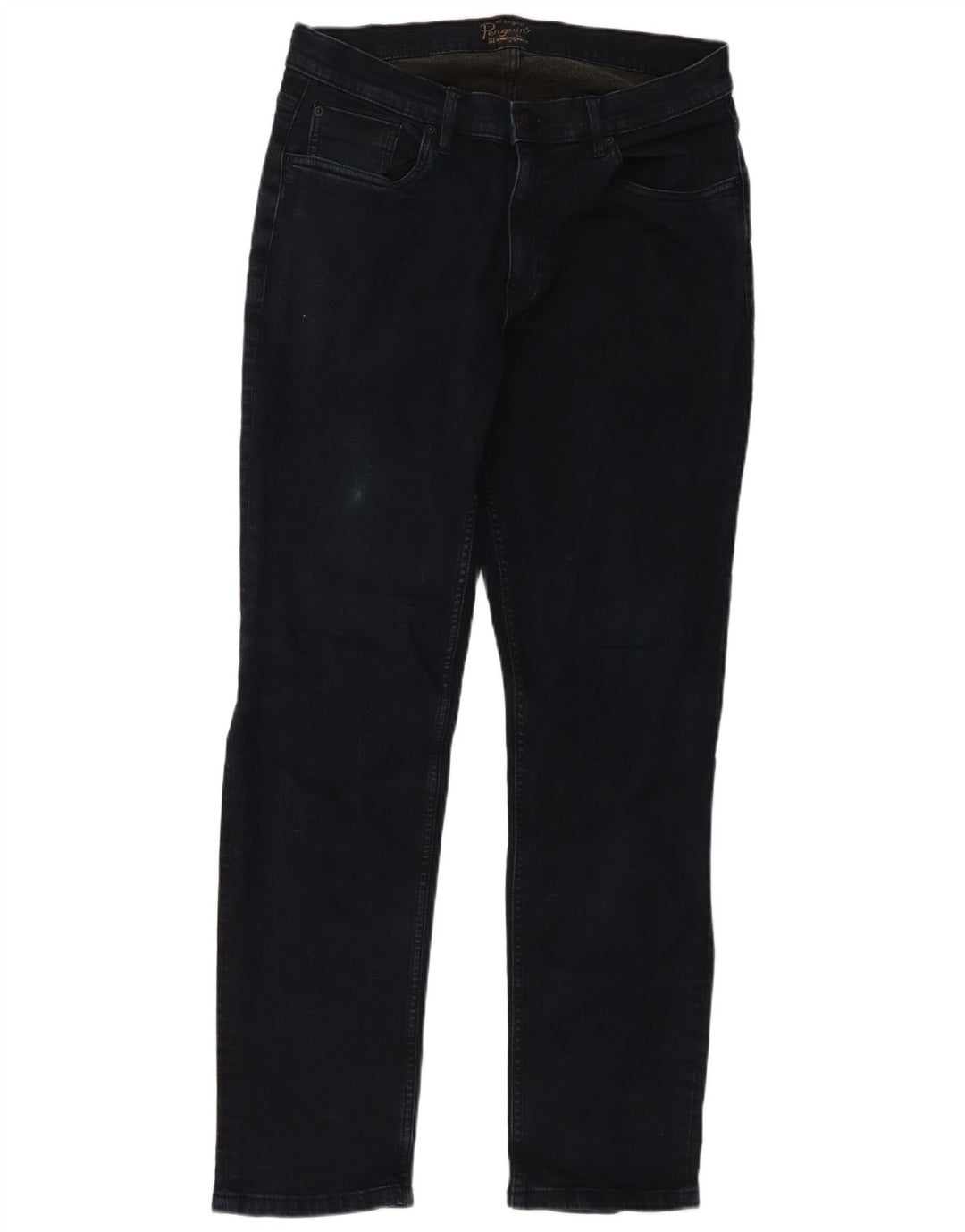 Jeans slim da uomo Penguin W34 L32 cotone blu navy