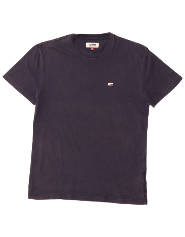 TOMMY HILFIGER Mens T-Shirt Top XS Navy Blue Cotton