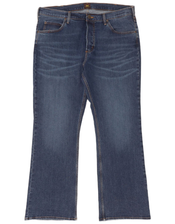 Jeans Lee da uomo Denver Bootcut W40 L32 cotone blu