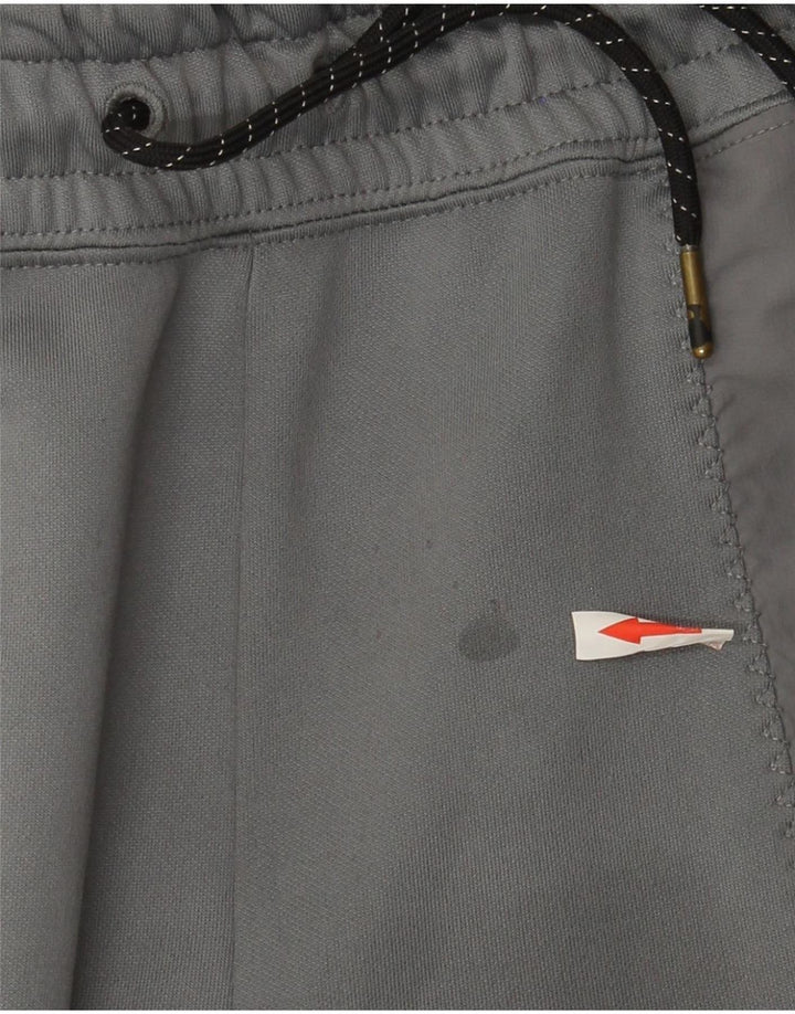Pantaloni da tuta Nike Therma-Fit da uomo, pantaloni da jogging, grandi, in poliestere grigio