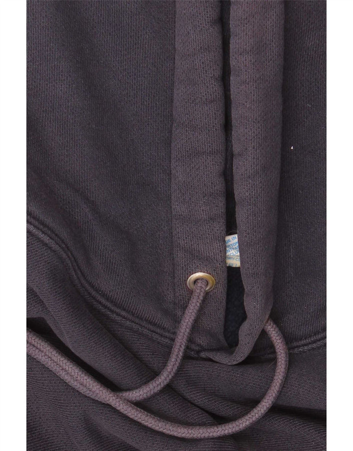 Felpa con cappuccio da uomo Champion Large in cotone blu navy