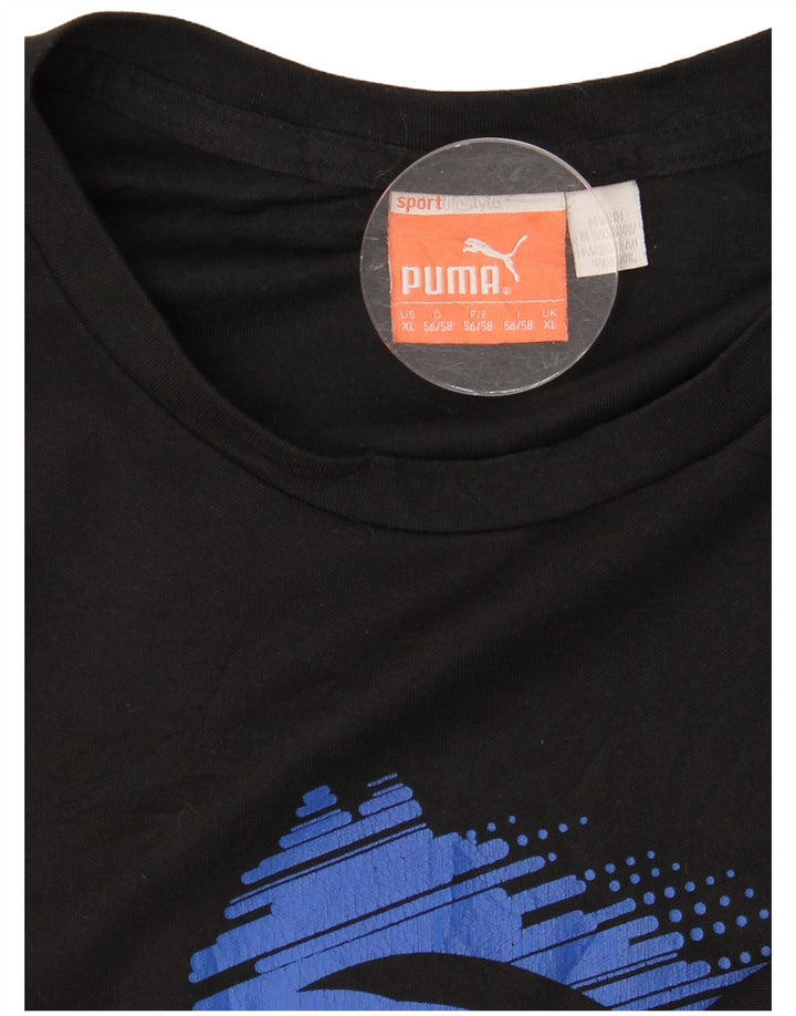 T-shirt grafica PUMA da uomo XL nera