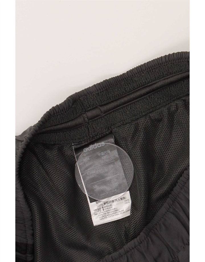 Pantaloncini sportivi regolari da uomo Adidas medi W30 L4 grigio poliestere sportivo