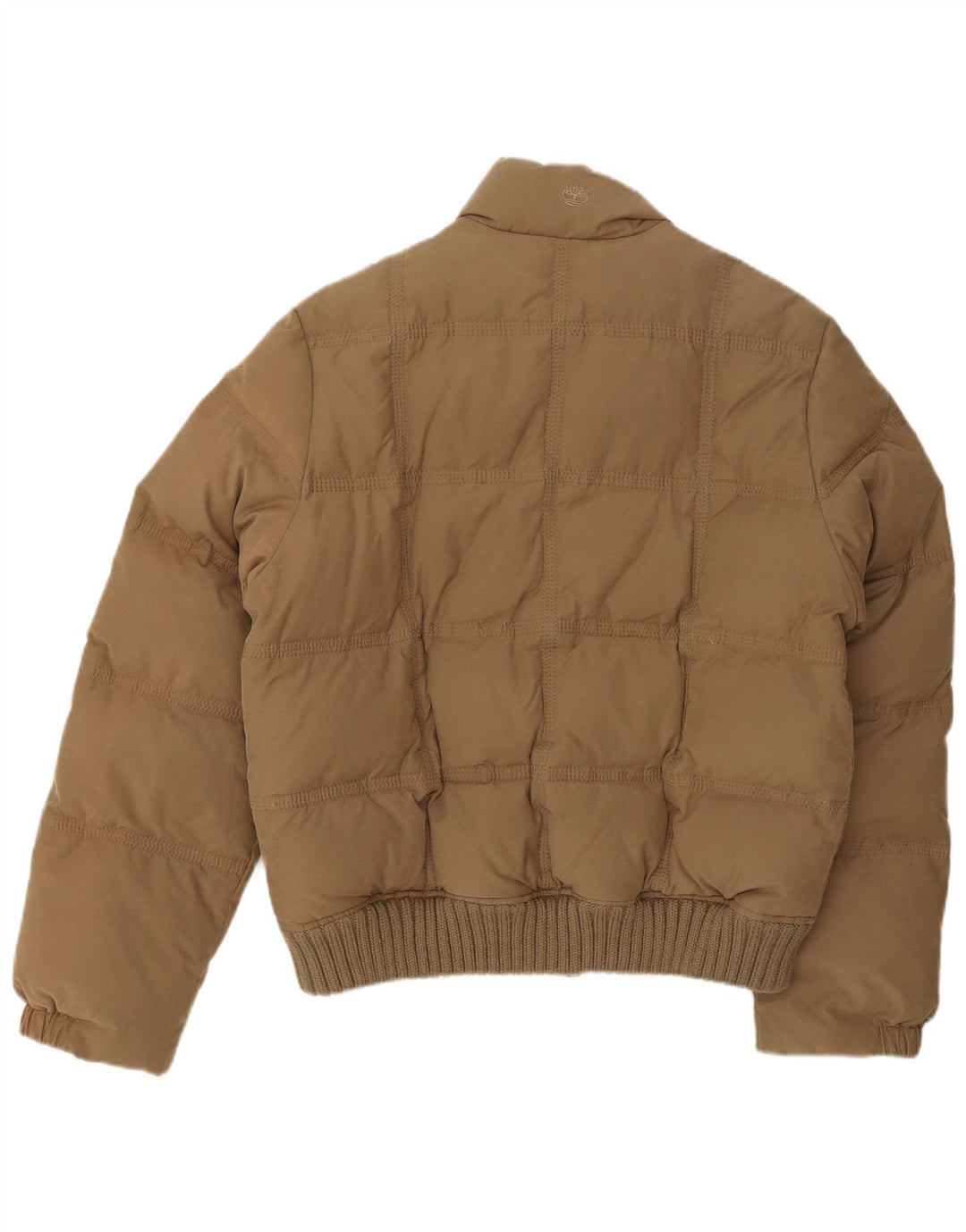 Giacca imbottita da donna Timberland UK 12 Cotone marrone medio