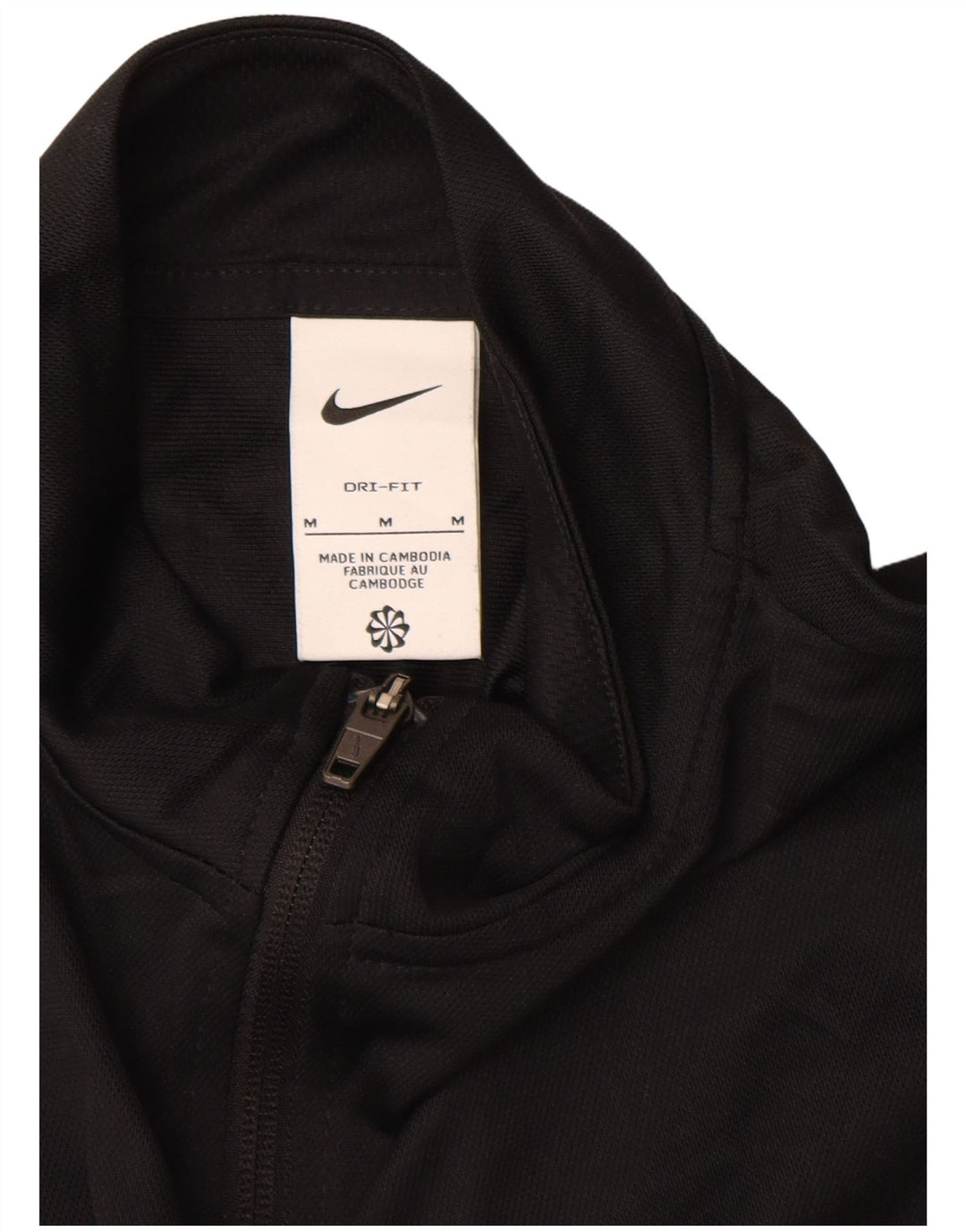Giacca da tuta da donna Nike Dri Fit Top Jacket UK 14 Medium Nero Poliestere