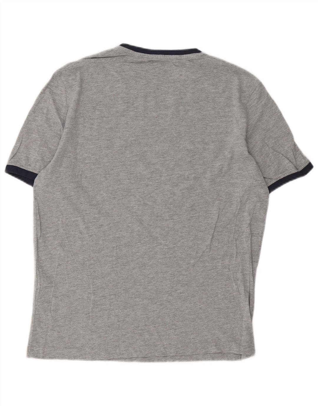T-shirt grafica da uomo Kappa Top in cotone mélange grigio medio