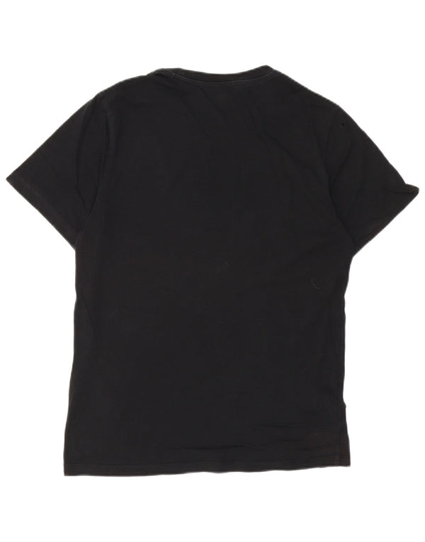 T-shirt grafica da uomo Nike Top Small in cotone nero