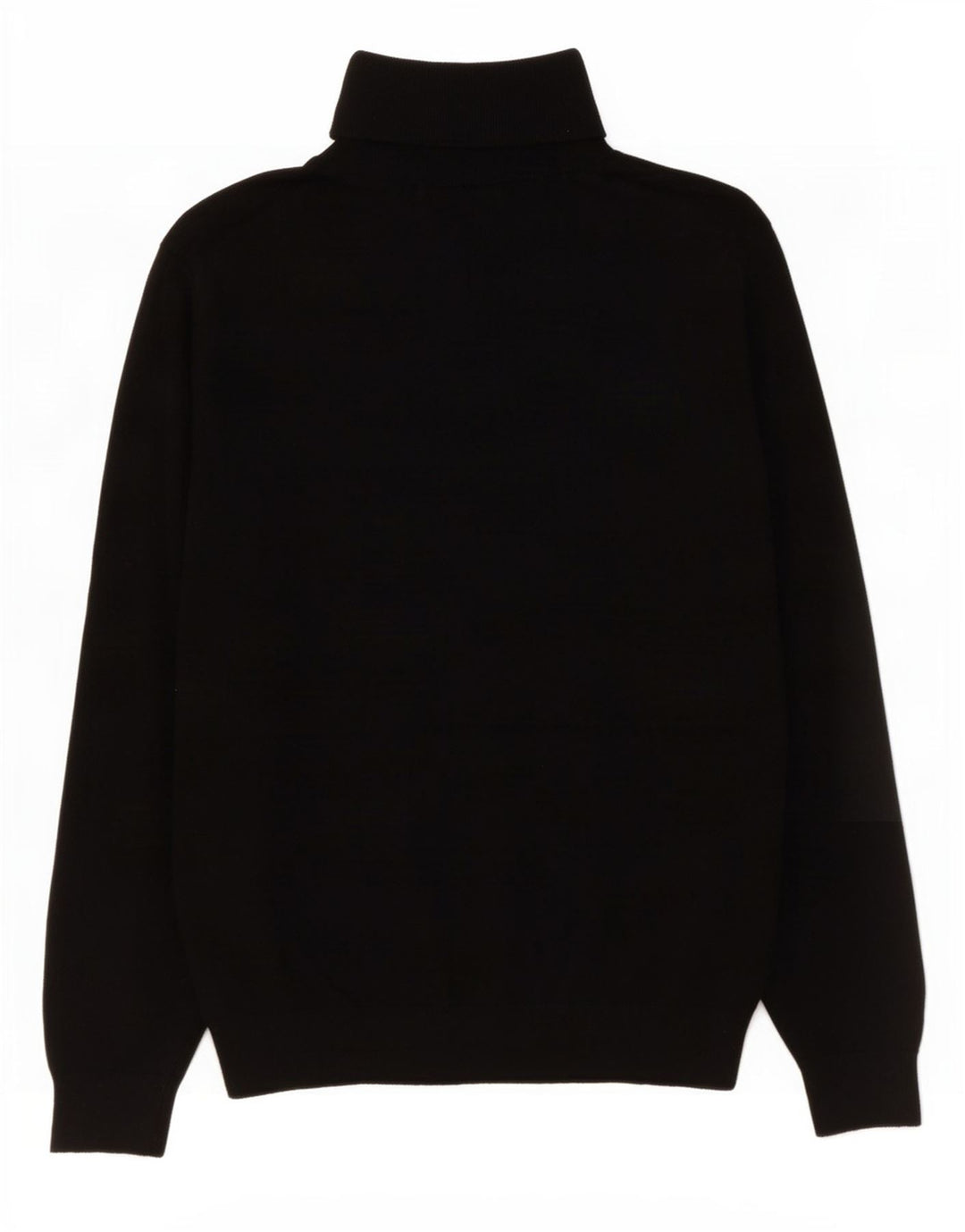 Maglione maglione a collo alto autografo da donna Marks & Spencer UK 16 grande nero