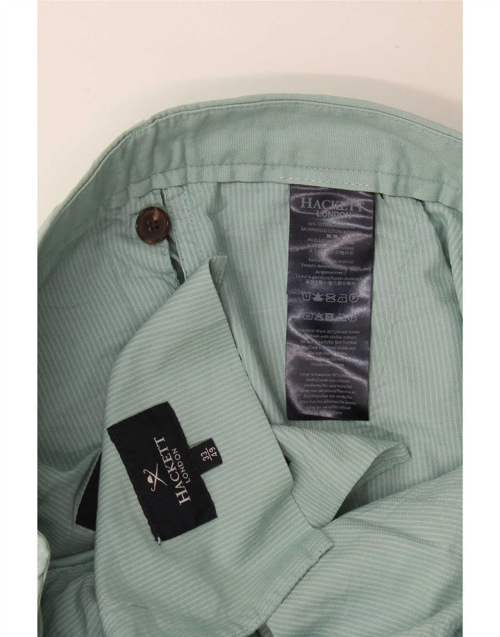 Pantaloncini chino da uomo Hackett medi W33 in cotone verde