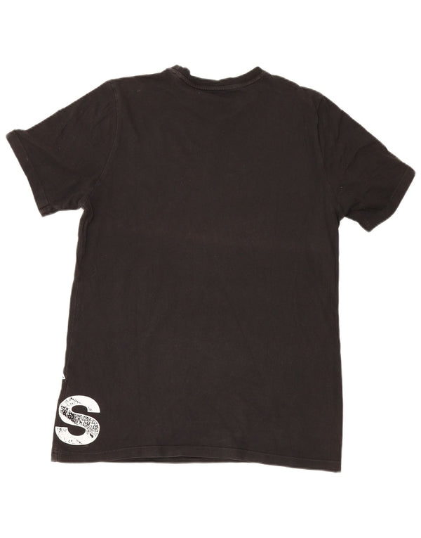 Adidas T-shirt grafica da ragazzo 15-16 anni Cotone nero