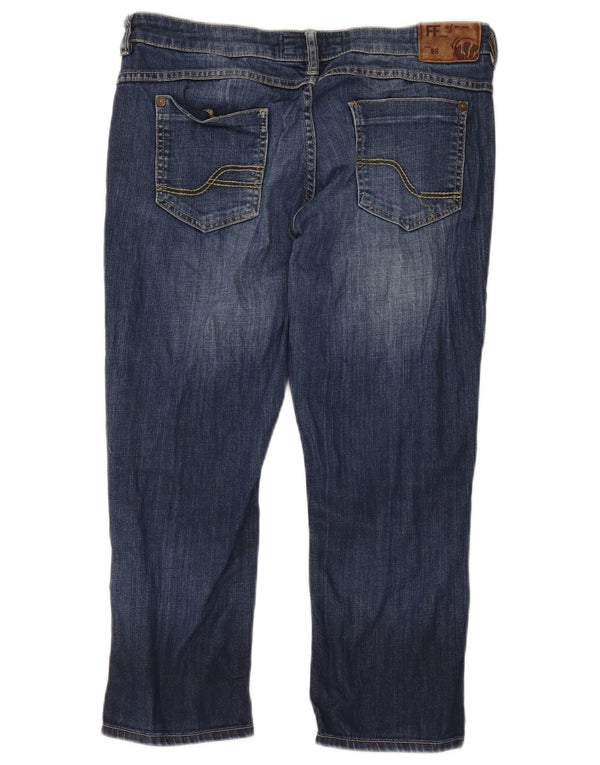 Jeans corti da donna Fat Face UK 12 Medio W34 L23 Cotone blu
