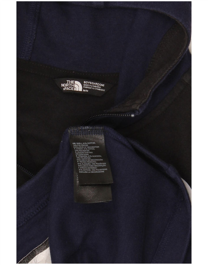 Maglione con cappuccio e zip per ragazzi The North Face 9-10 anni blu navy medio