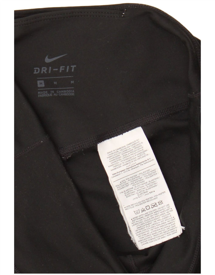 Leggings Nike Dri Fit da donna UK 14 medio nero poliestere