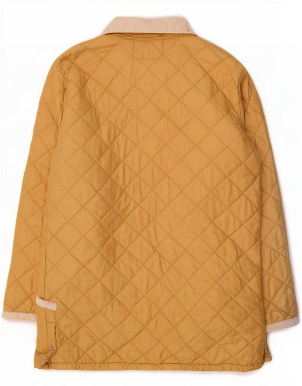 Giacca trapuntata da uomo Husky UK 42 XL Nylon color block giallo