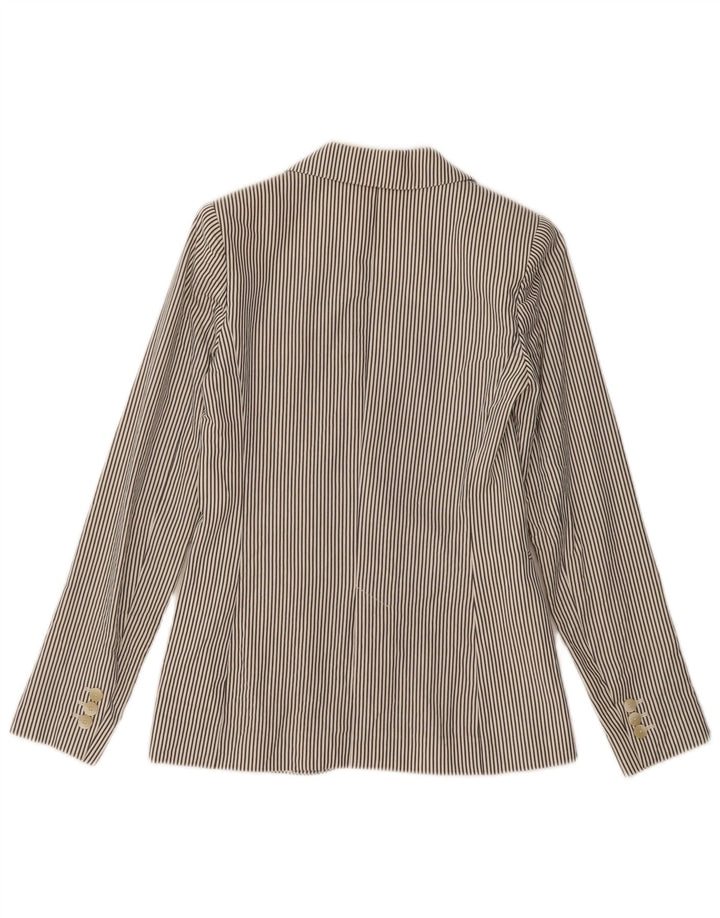 MASSIMO DUTTI Giacca blazer da donna a 1 bottone EU 34 2XS Gessato grigio