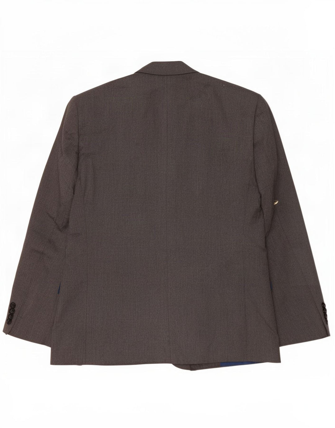 Marks & Spencer Giacca corta da uomo a 2 bottoni UK 44 XL Poliestere grigio