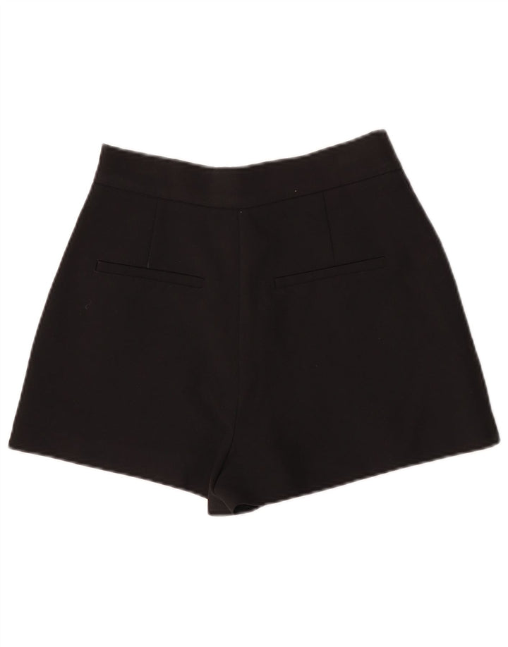 Pantaloncini chino a vita alta da donna Zara piccoli W26 neri