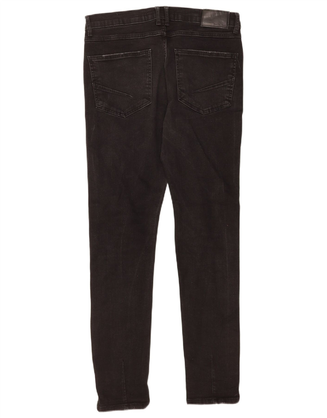 Jeans skinny effetto invecchiato da uomo Zara EU 40 medio W31 L29 neri