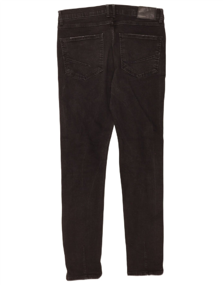 Jeans skinny effetto invecchiato da uomo Zara EU 40 medio W31 L29 neri