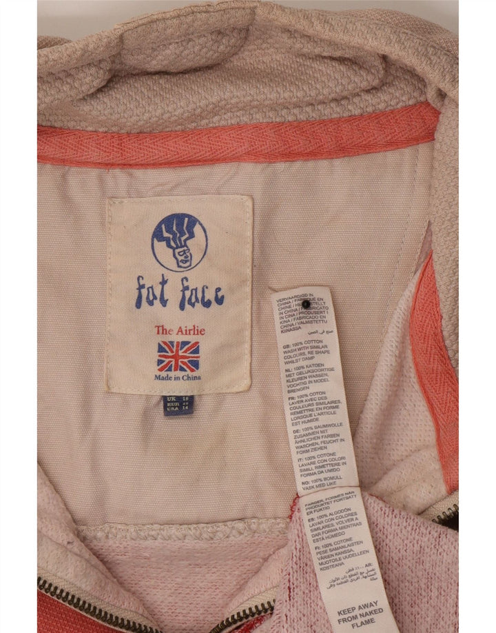 Felpa da donna Fat Face Jumper UK 18 XL multicolore Colourblock