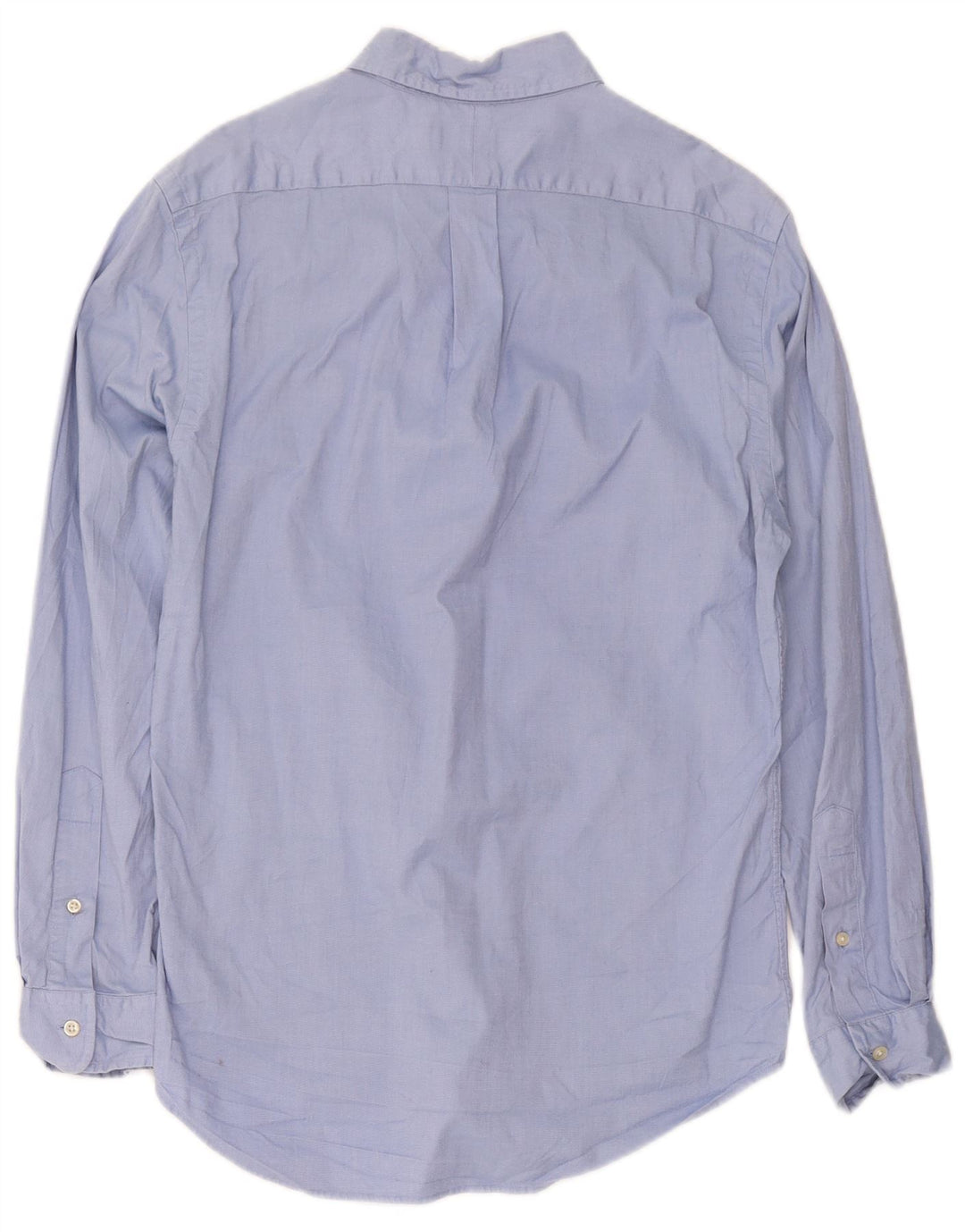 Camicia slim fit da uomo Ralph Lauren in cotone blu medio