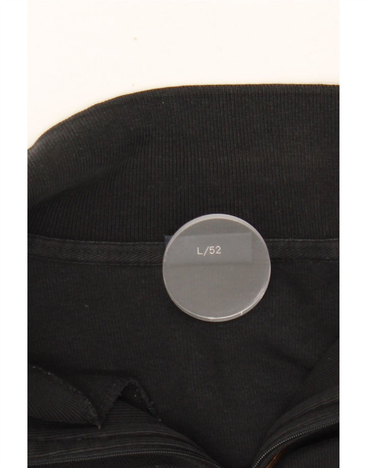 DANIEL HECHTER Felpa da uomo con collo alto Parigi IT 52 Large nera