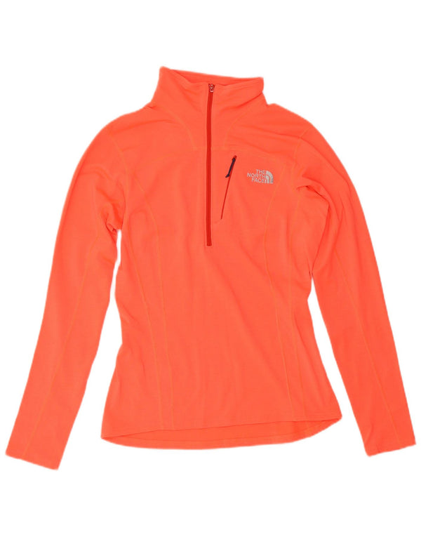Top da tuta pullover con zip e collo da donna The North Face UK 6 XS Arancione