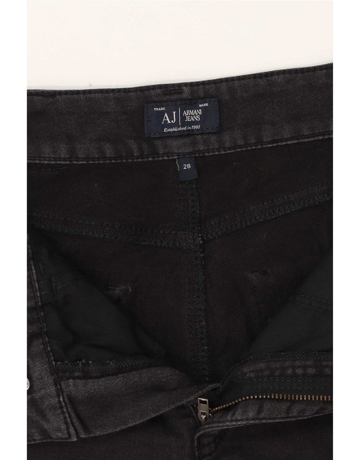Jeans slim da donna Armani W28 L28 neri