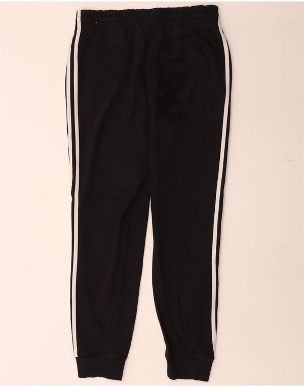Pantaloni da tuta da donna Adidas Joggers UK 16/18 Large Nero Cotone