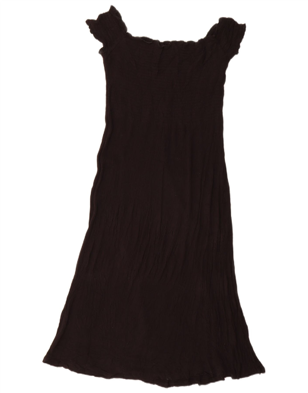 Abito da donna con spalle scoperte Superdry UK 10 Small in viscosa nera