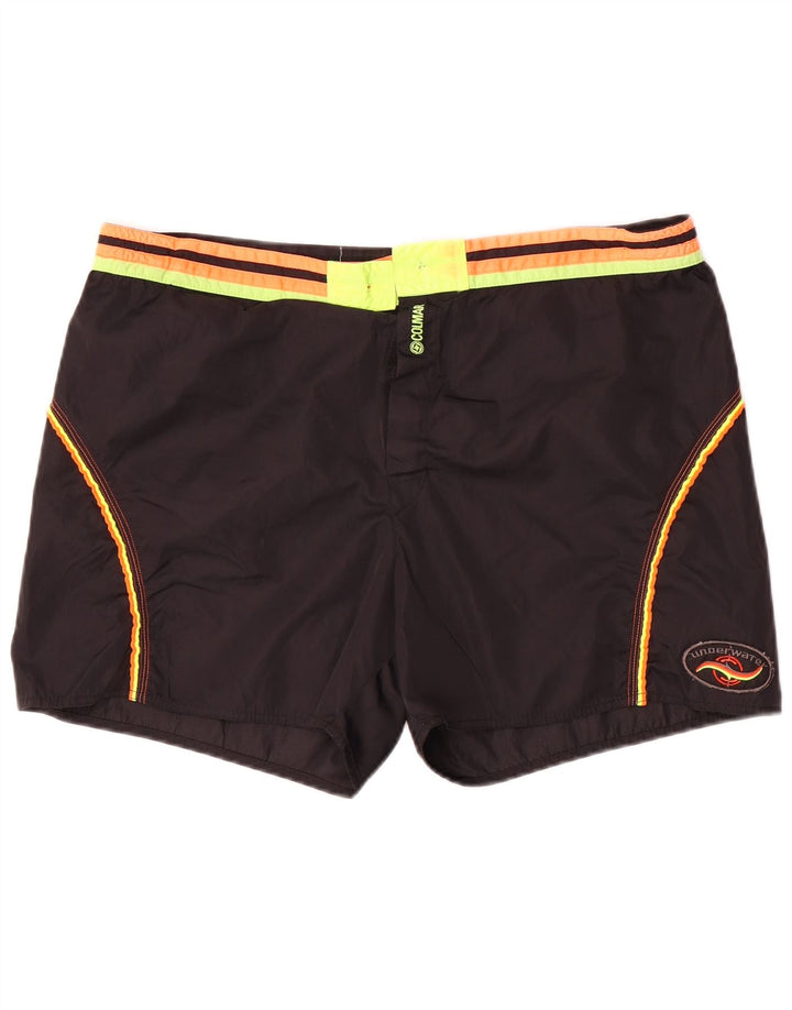 Pantaloncini da bagno da uomo Colmar IT 54 Large in nylon color block nero