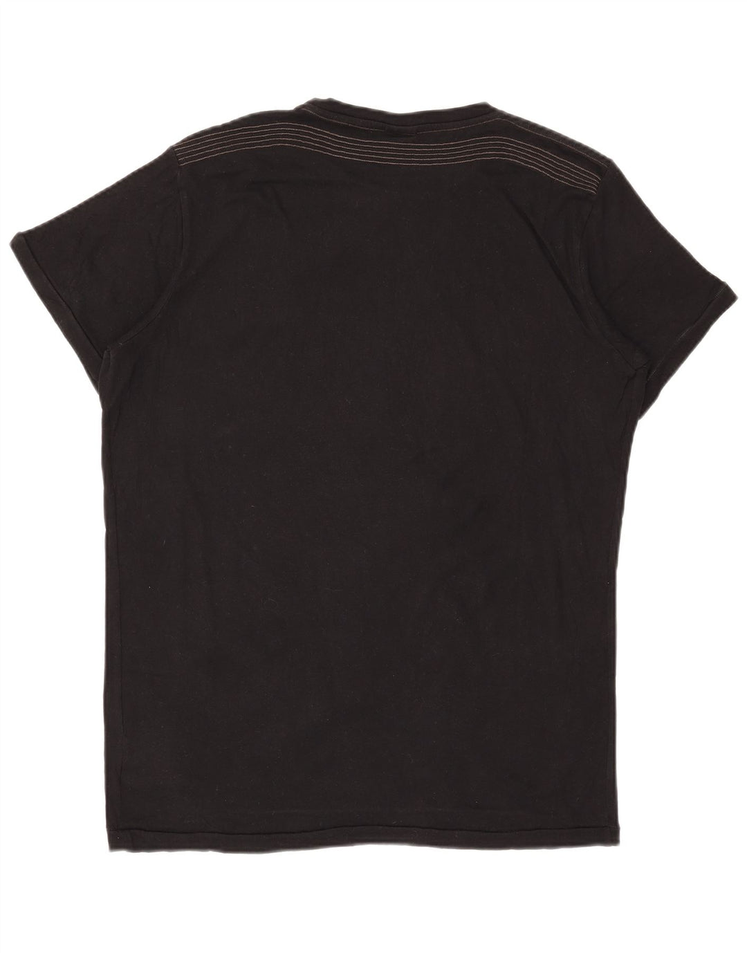 T-shirt grafica da uomo Diesel Top XL in cotone nero