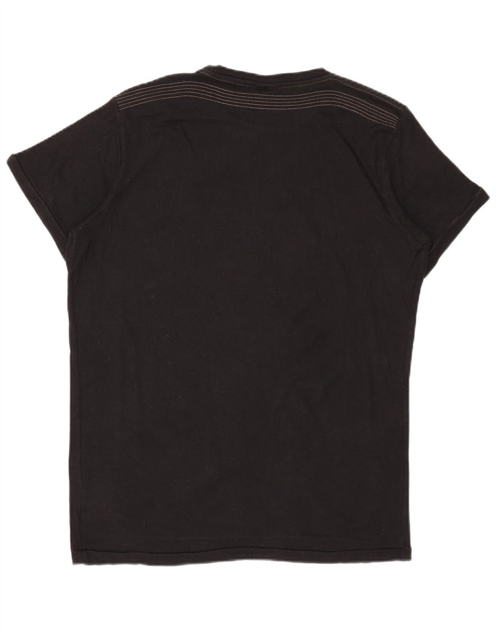 T-shirt grafica da uomo Diesel Top XL in cotone nero