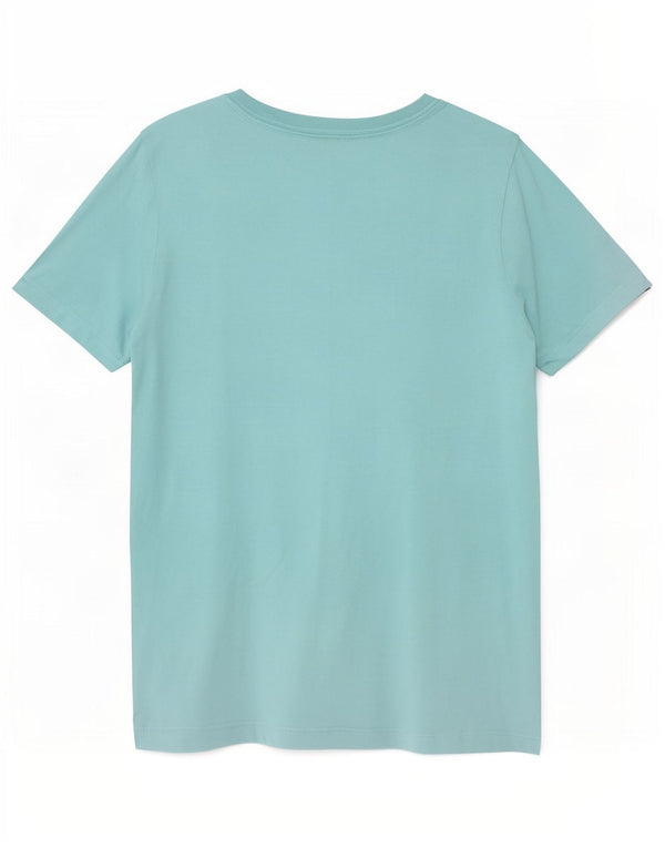 T-shirt grafica per ragazzi Tommy Hilfiger Top 8-9 anni in cotone blu medio