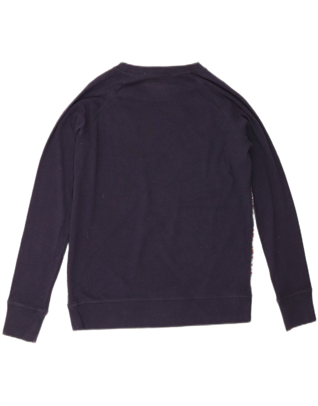 Felpa da donna Eddie Bauer Jumper UK 14 Medium Navy Blue Cotton