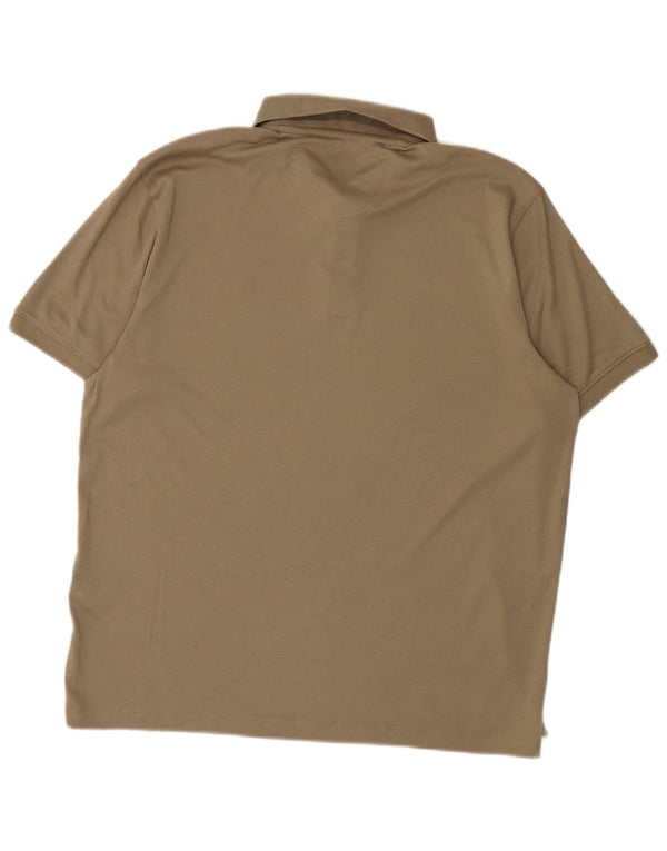 Polo da uomo Dkny grande in cotone kaki