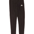 Leggings da donna ADIDAS UK 8/10 piccolo cotone nero