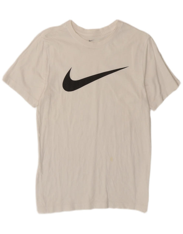 T-shirt grafica da uomo Nike Top piccola bianca