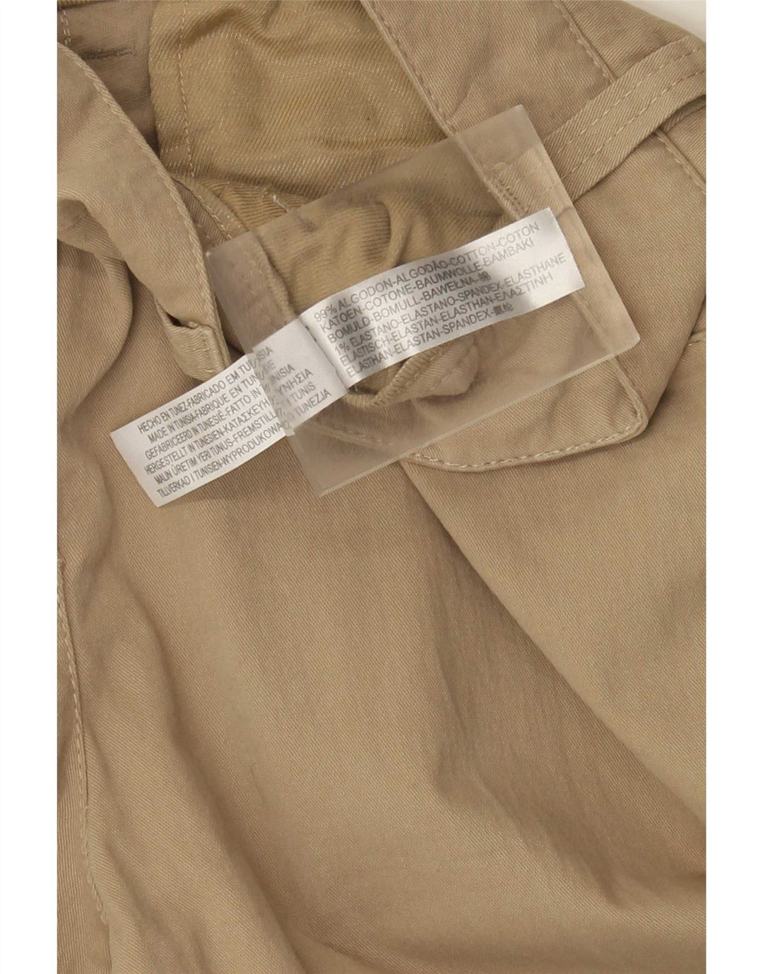 Pantaloni casual bootcut da donna Massimo Dutti EU 42 Large W32 L32 Beige