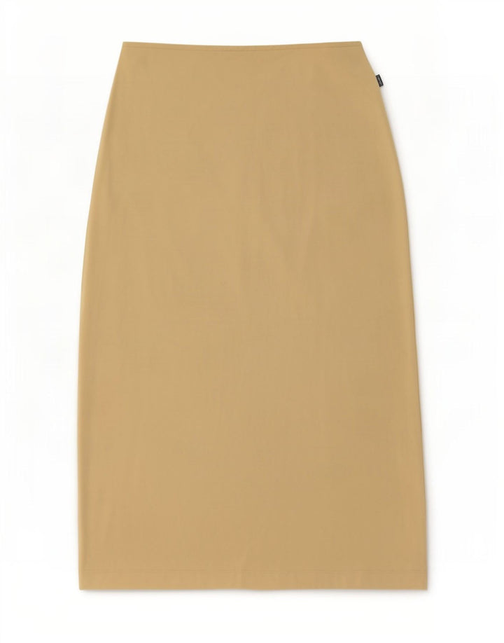 Gonna midi da donna Moschino IT 44 media W30 Beige