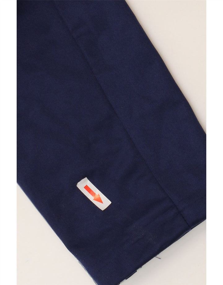 Pantaloni da tuta grafica da uomo Umbro medio poliestere blu navy