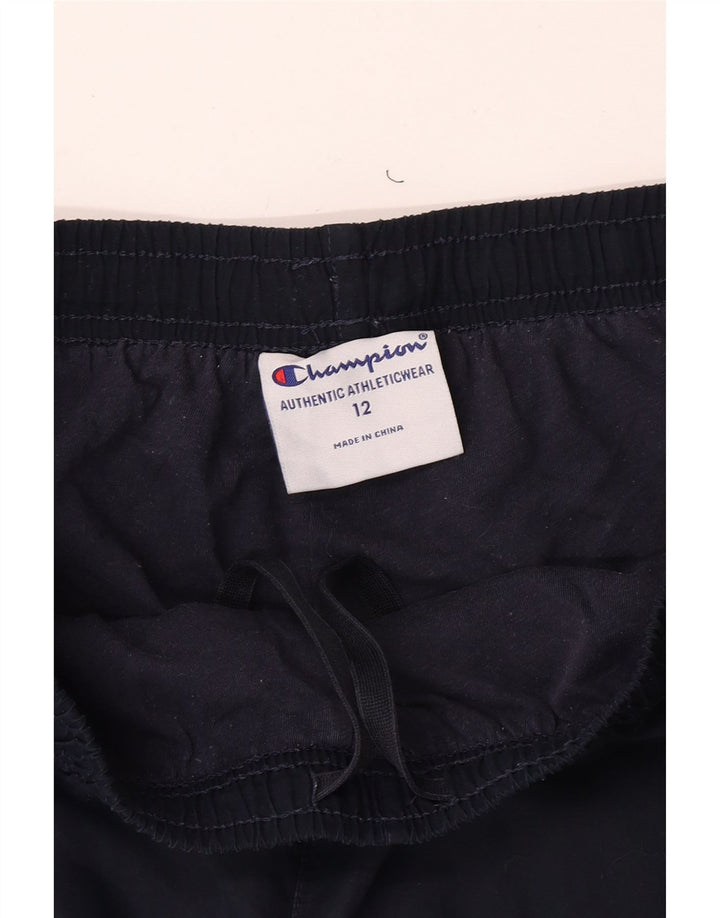 Pantaloni da tuta da donna Champion UK 12 Poliestere blu navy medio
