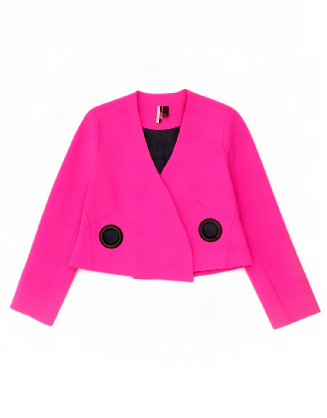 Topshop Giacca Bolero da donna UK 8 Small Rosa Poliestere