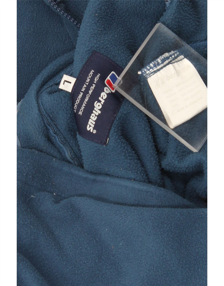 Giacca in pile da uomo Berghaus grande blu in poliestere