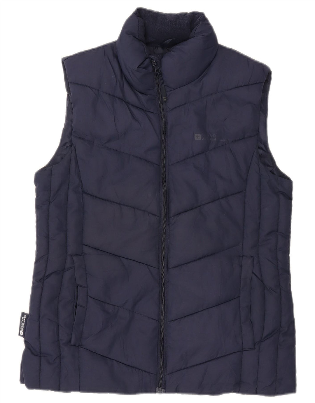 Gilet imbottito da donna Mountain Warehouse UK 10 Small Poliestere blu navy