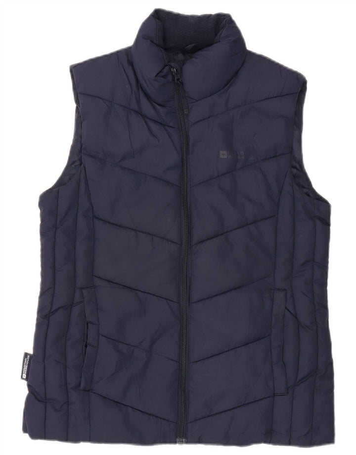 Gilet imbottito da donna Mountain Warehouse UK 10 Small Poliestere blu navy